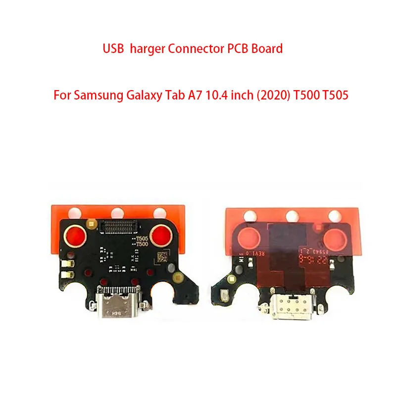 USB Charging Dock Port Socket Jack Plug Connector Charge Board Flex Cable For Samsung Galaxy Tab A7 10.4 2020 T500 T505 SM-T500