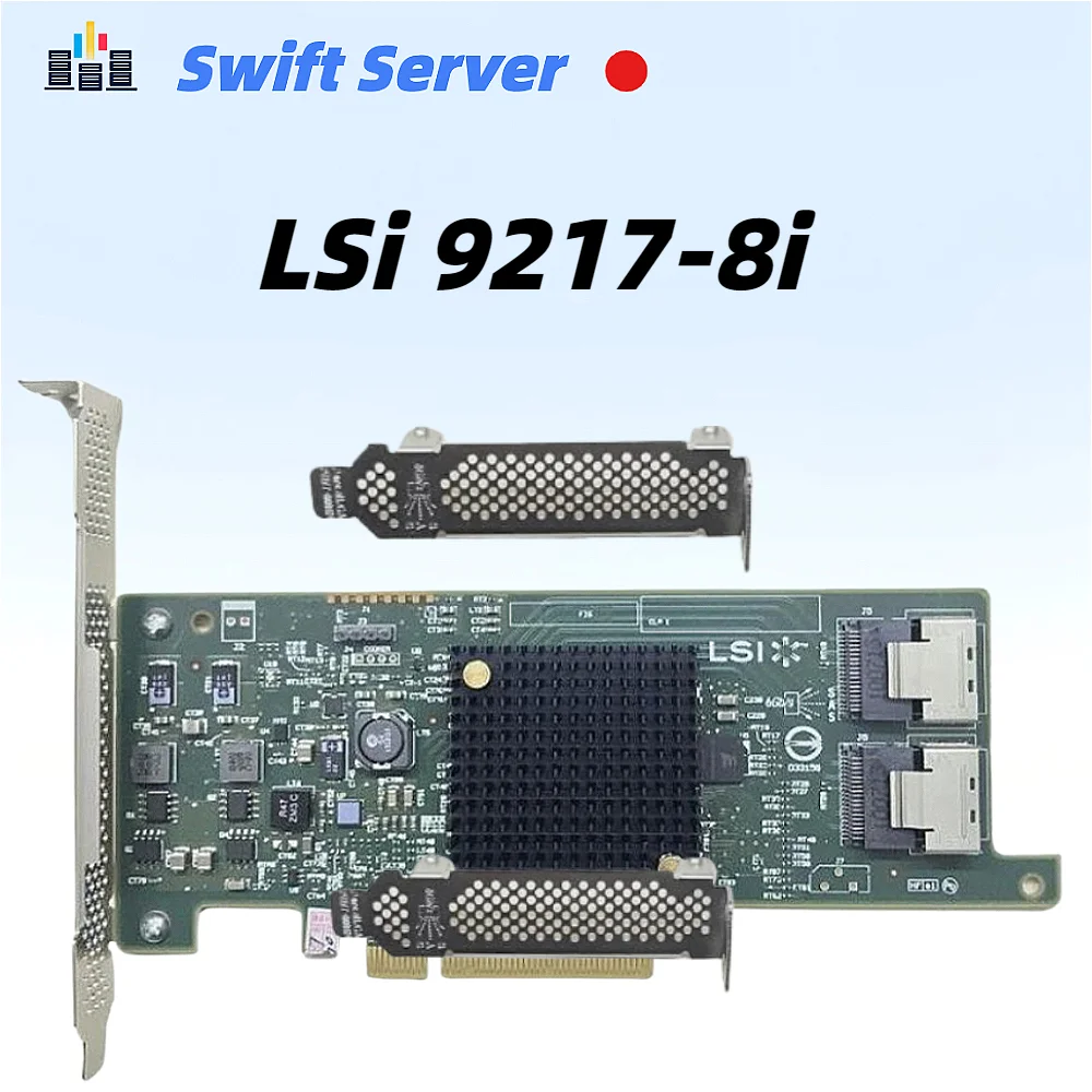 LSI 9217 8i 9207 8i SAS2308 SATA HBA Host Bus Adapter for Storage Expansion