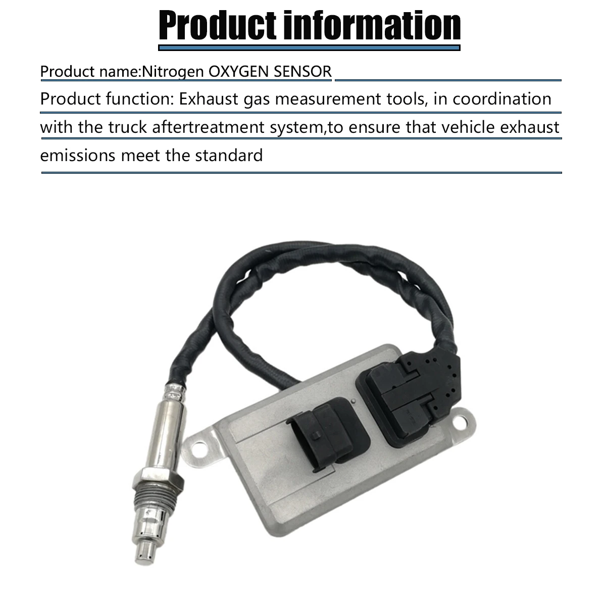 21567736 5WK96664E Nitrogen Oxide Nox Sensor For Volvo Truck SNS24V 21244501 21984358 22219283 21473997 21387788 20873117