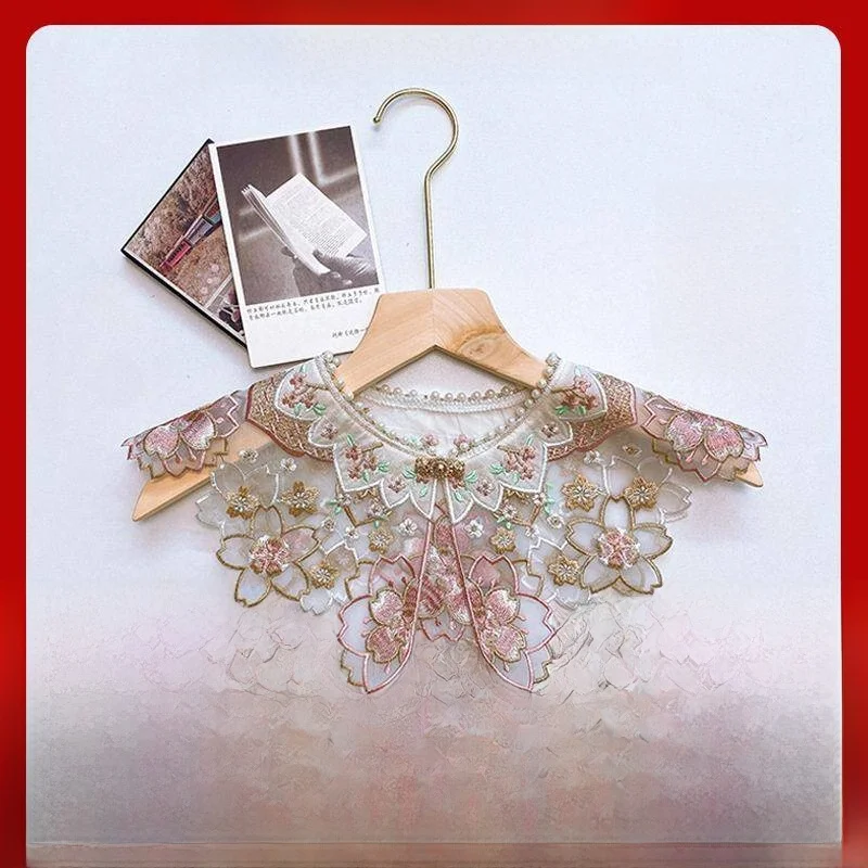 novo-vestido-feminino-e-infantil-estilo-chines-com-gola-falsa-bordada-nuvem-no-ombro-traje-hanfu-tang-estilo-dinastia-ming