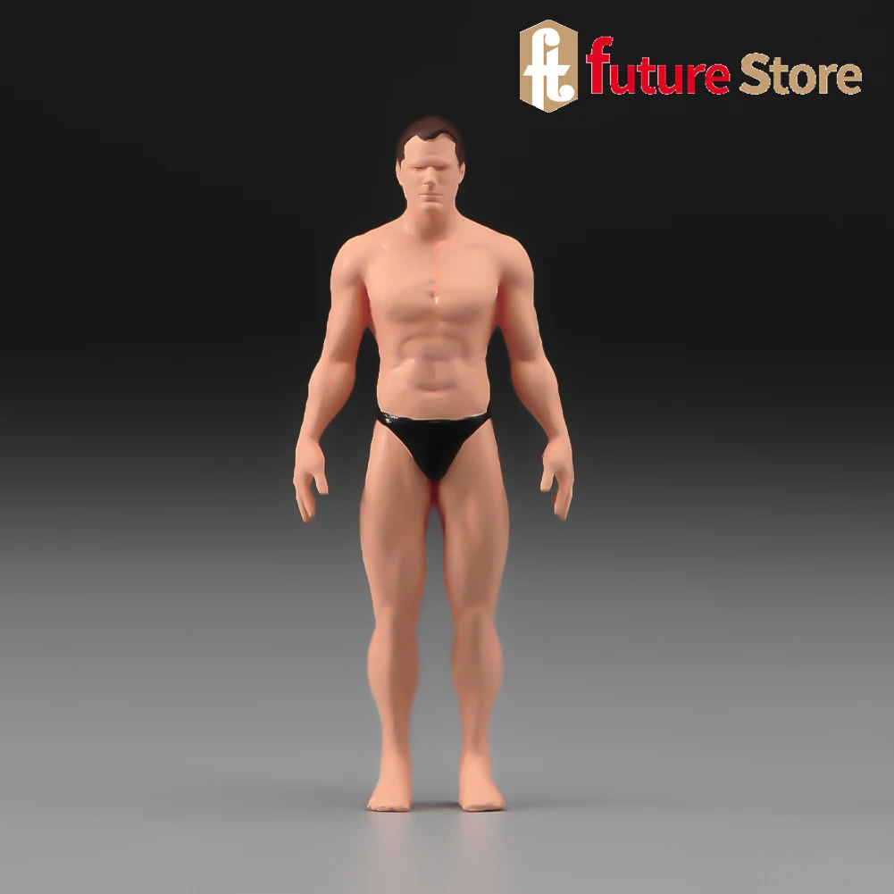 ANT 3D Print 1/87  1/64 1/43 European Muscle Man Painted Diorama Figure Model Miniature Creative Photography Car Model Matching