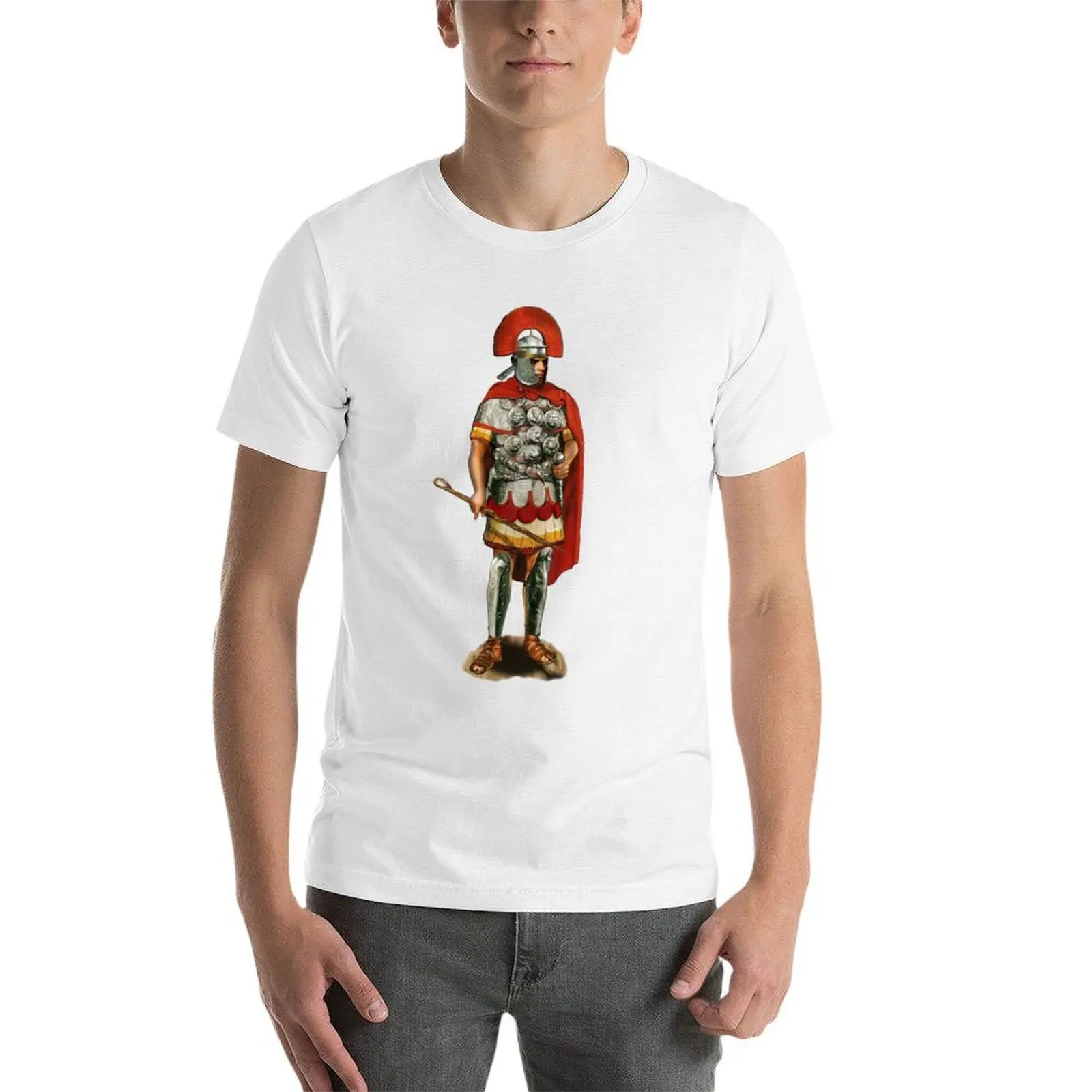 Picture 4: Roman Centurion - Red T-Shirt Plus Size Street Style Tee
