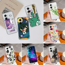For Huawei Nova 10 Pro SE Case Ink Painting Soft Clear TPU Silicone Anti Drop Back Cover For Huawei Nova10 10Pro 10SE Funda Capa