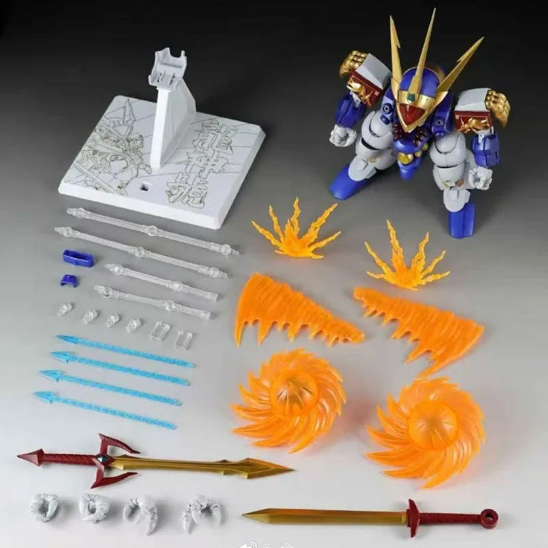 En STOCK 24K Dragon Warrior MB Style avec ensemble pré-peint et léger, Kit de modèle d'assemblage, figurine articulée, jouet cadeau