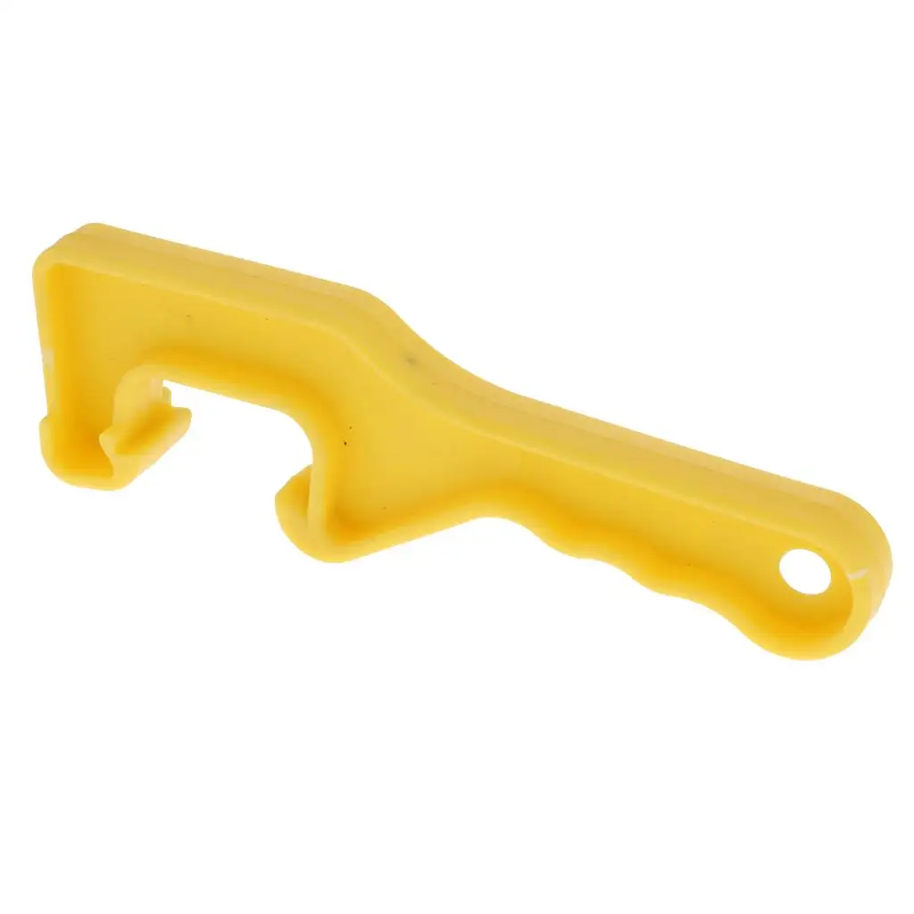 Bucket Wrench Lid Opener Oil Can Bottle Opener Opening Tool Yellow