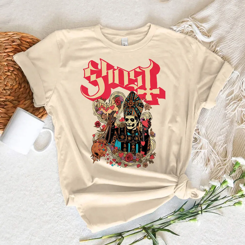 

Ghost Band tshirt women youthful quick dry summer t shirt female designer Japanese streetwear clothes