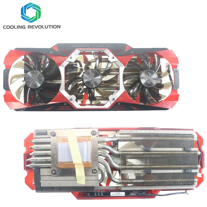 

Graphics Card heatsink fan for Gainward GameSoul GTX1060 GTX1066 GTX1070 GTX1070TI G