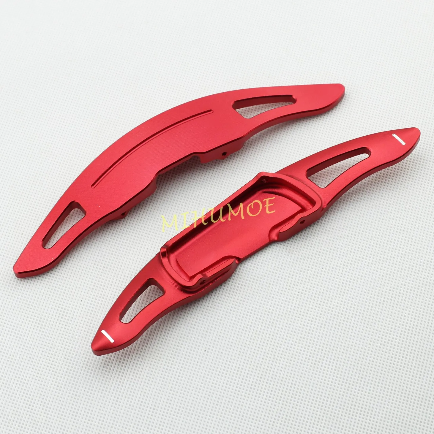 For Mazda 3 2014-2018 / 6 2013-2023 Aluminum Steering Wheel Shift Paddle Shifter Extension Stylish Accessories Red