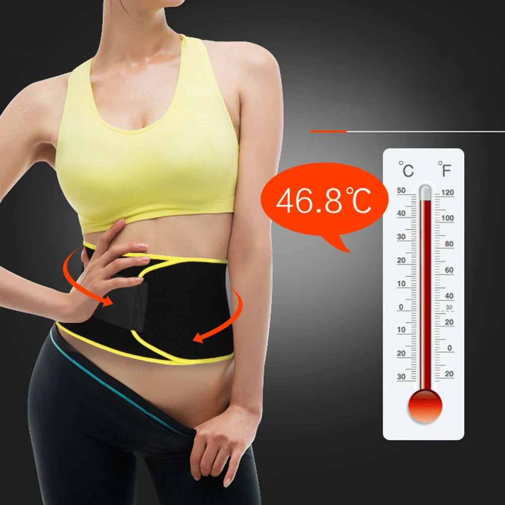 

Trimmer Belt Slimming Waistband Body Weight Loss Belly Fat Burn Fat Calorie Burning Waist Wrap Workout Support