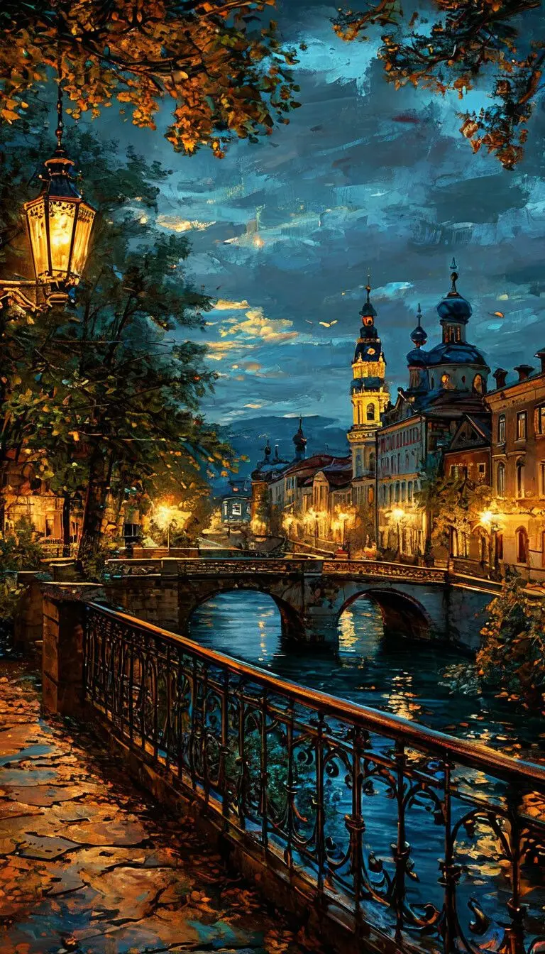 

500/1000/1200/2000 PCS Jigsaw Puzzles Night City Scenery Family Activity Games for Gameroom Bedroom Gifts Home Decor