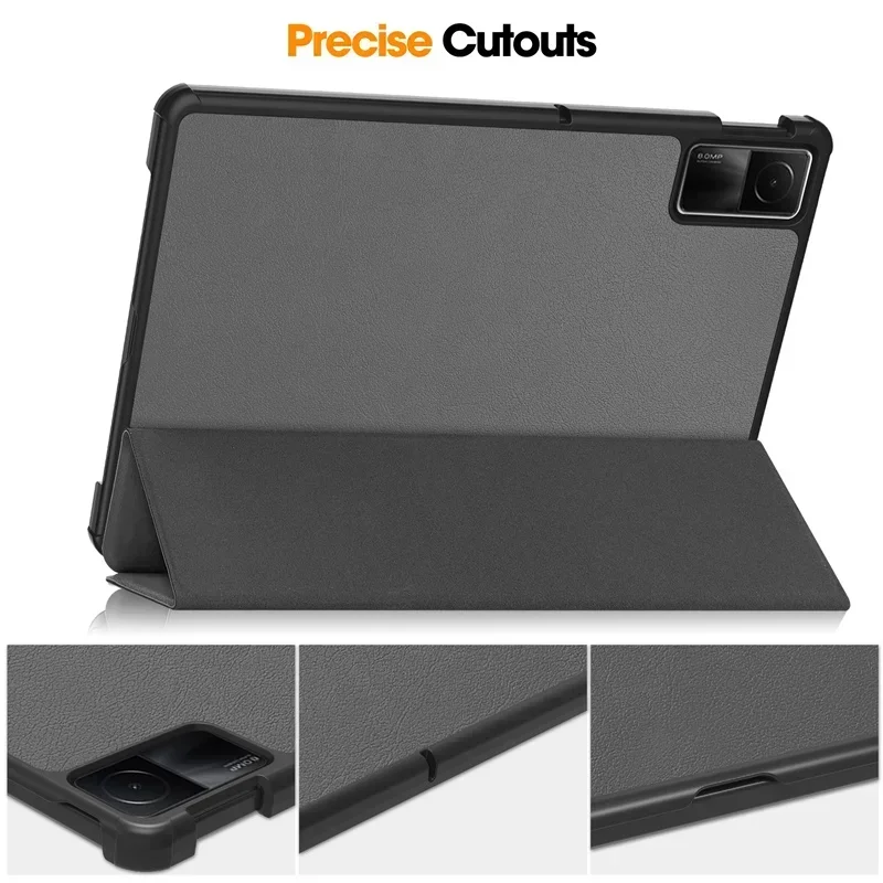 Capa fina para xiaomi redmi pad se 2023 11 polegadas, capa inteligente para tablet, suporte magnético para redmi pad se wi-fi, coque rígido