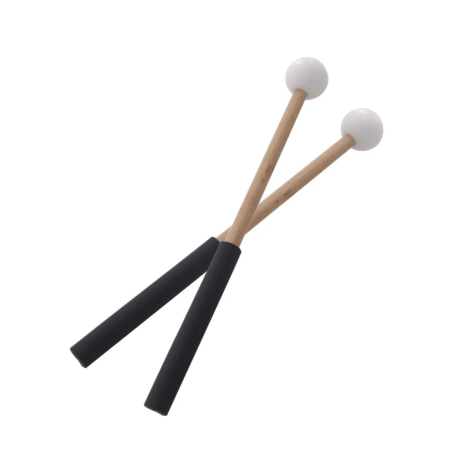 

2Pcs Wood Percussion Sticks 8.6inch Percussion Drumsticks for Exercise Performance