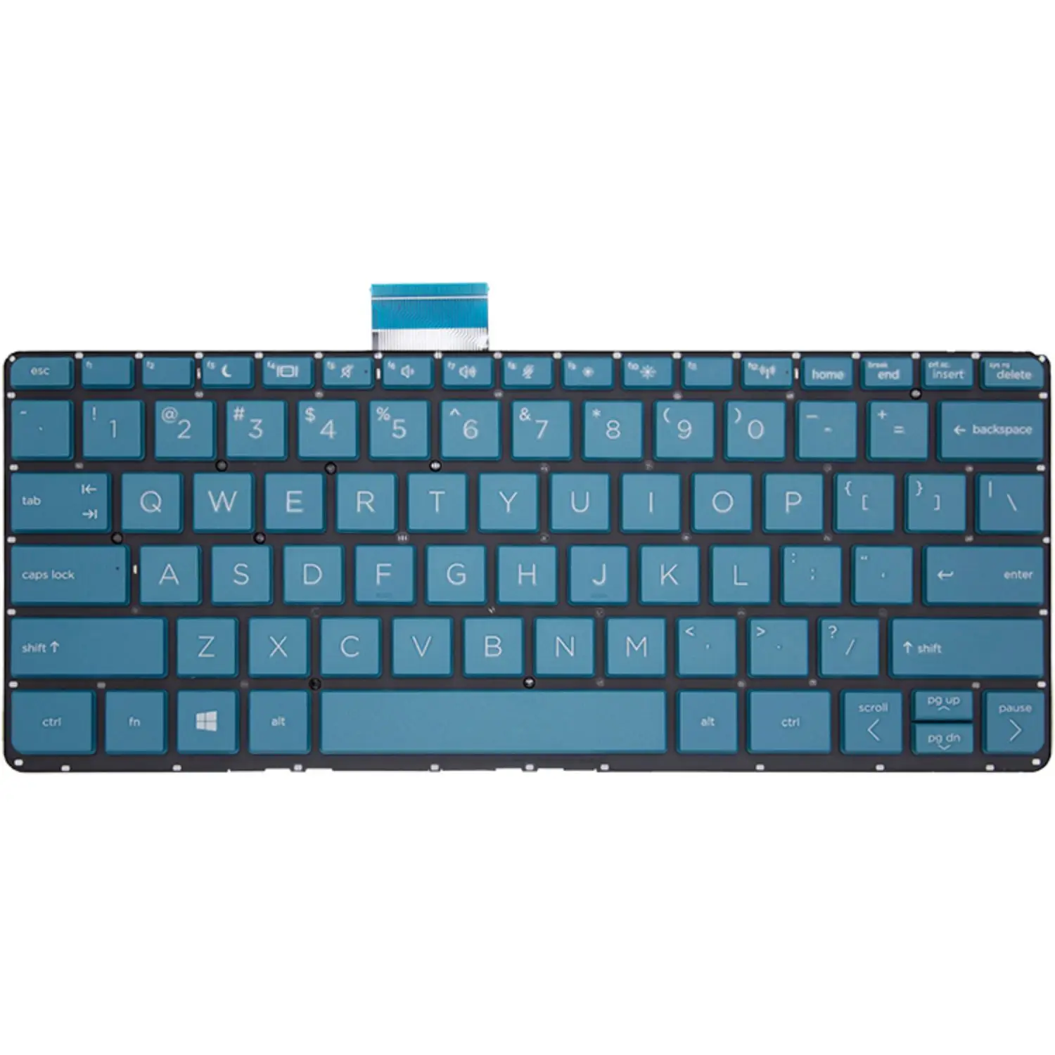 Imagem -03 - Teclado Original dos Eua para hp Probook Acessórios de Reparação Notebook Substituição do Suporte X360 11 g5 g6 g7 ee Novo