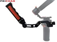 L Bracket Handle Hand Grip for Hohem MT2 M6 Handheld Gimbal Stabilizer Extension Rod Holder Cold Shoe Mount 1/4 3/8 Screw Holes