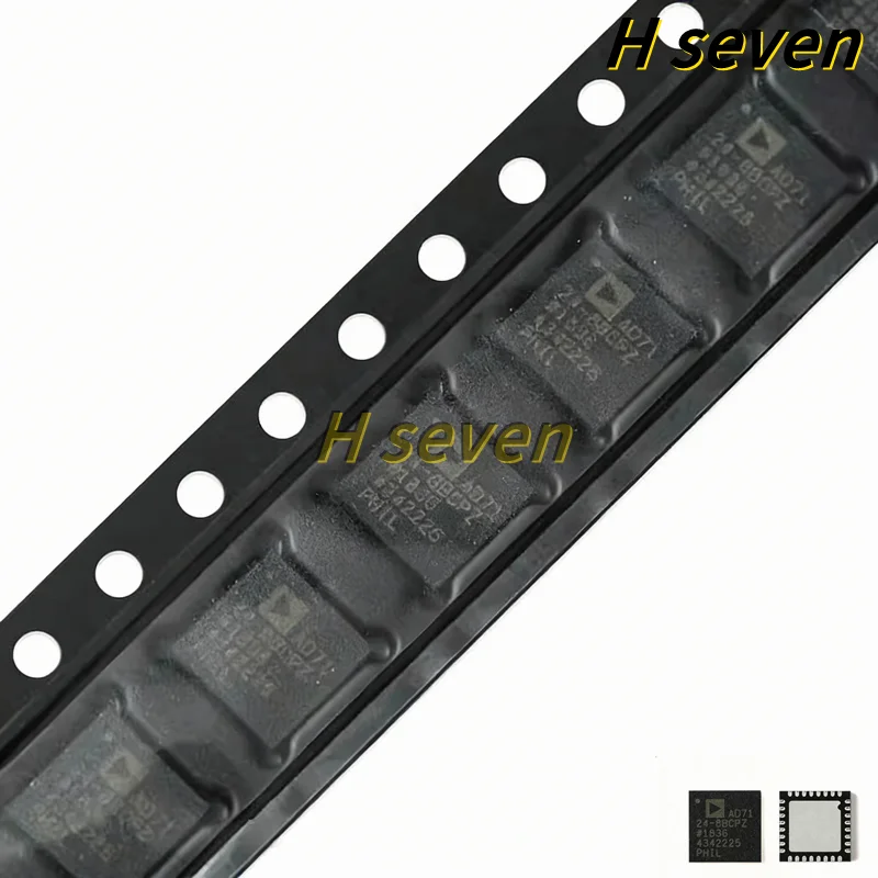 5-10pcs/lot New Original AD7124-8BCPZ LFCSP-32 24-bit Σ-Δ Analog-to-Digital Converter