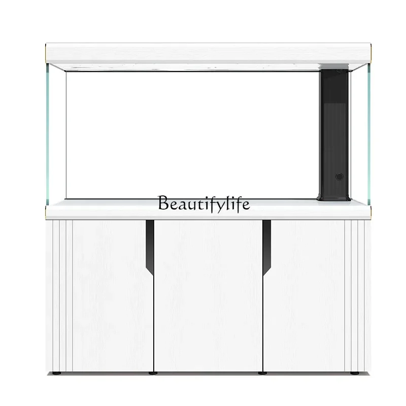 

FG26Ecological aquarium living room screen ultra-white glass medium-sized intelligent bottom filter water-free fish tank