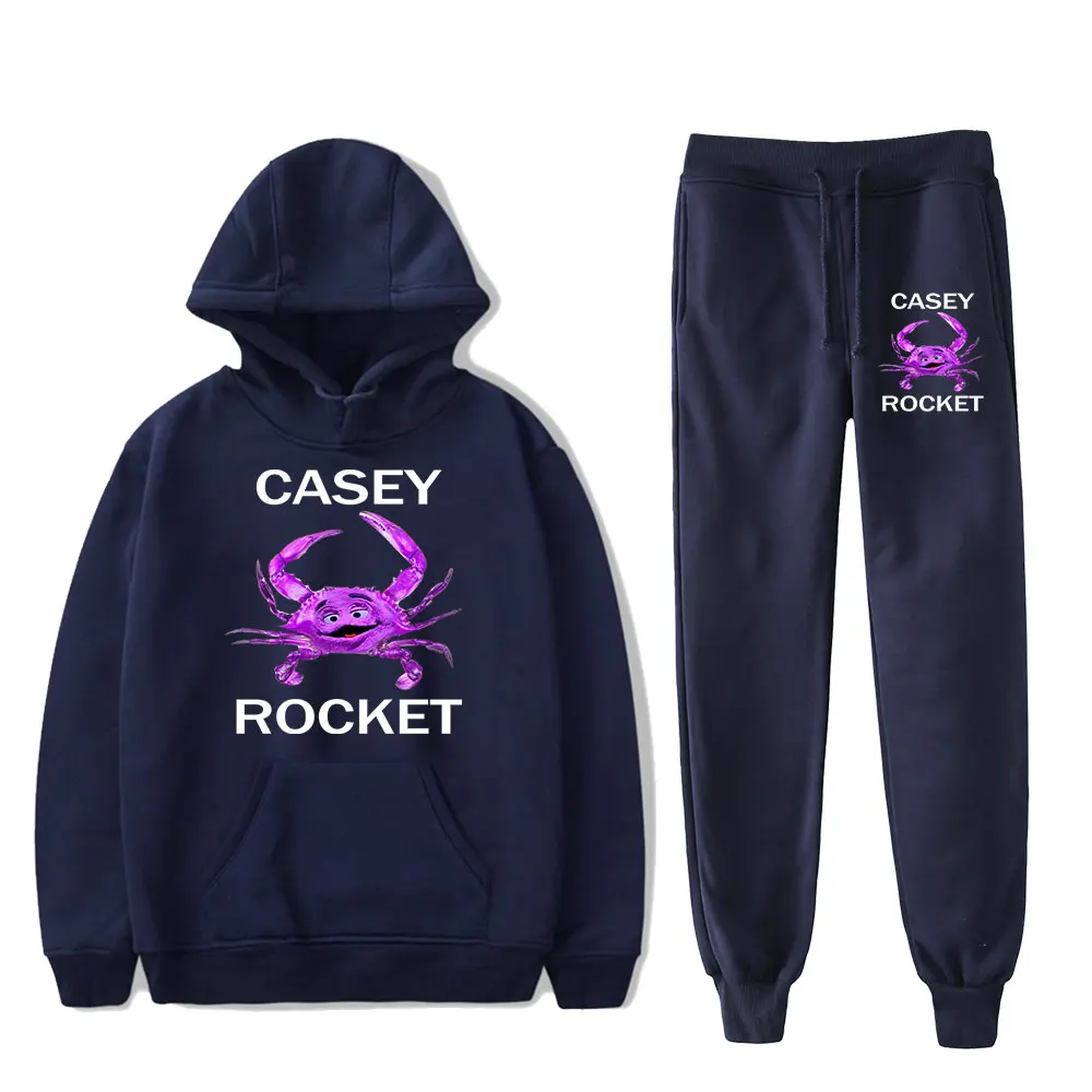Casey Rocket Kill Tony Vintage 90s PULLOVER Fashion Merch Hoodies Set Men Women Hoodies Pants Two-Piece Pullover Sports HOODIE