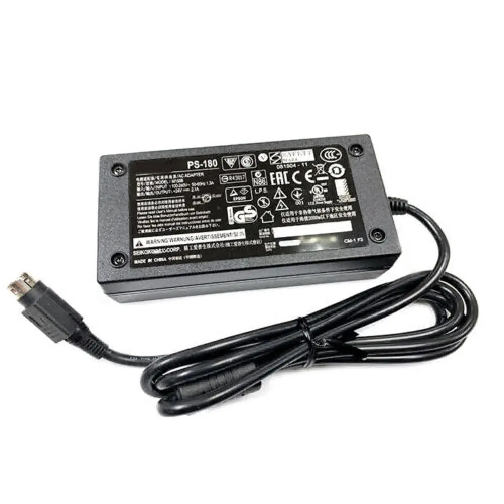 Power Supply Adapter PS-180 100-240V PS-180 Fits For Epson U200PD U200B U200PB U200A 200PD U200