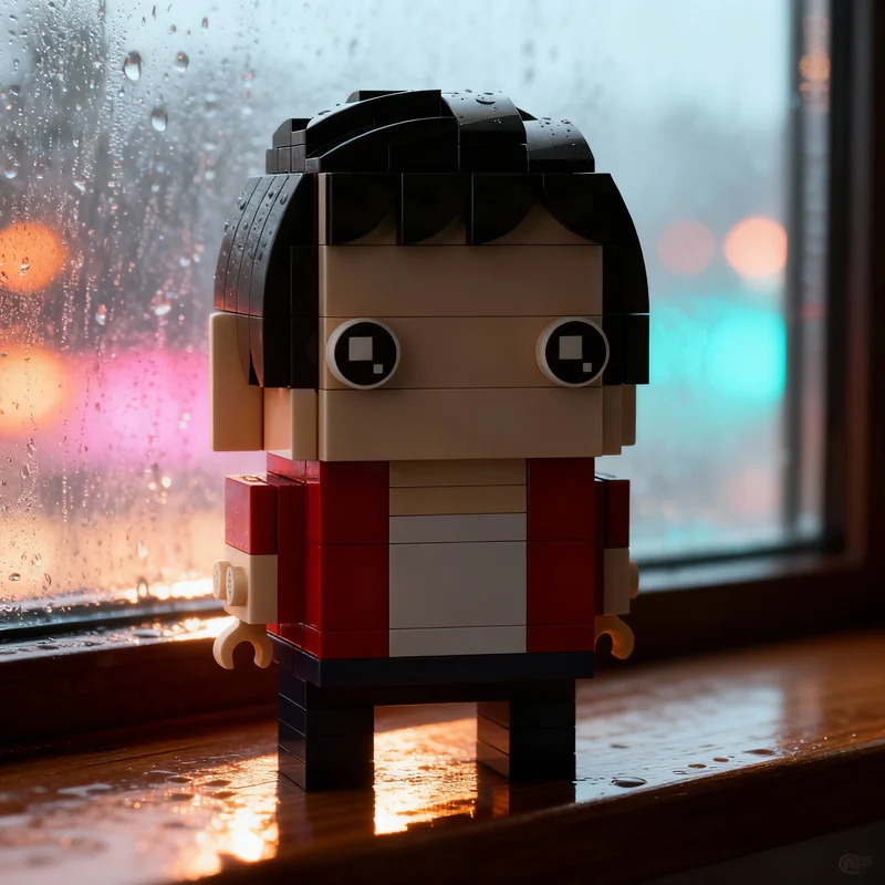 139pcs MOC Brian Moser Ice Truck Killer BrickHeadz Model Building Blocks Christmas Gifts Toys Construction Collection Brick