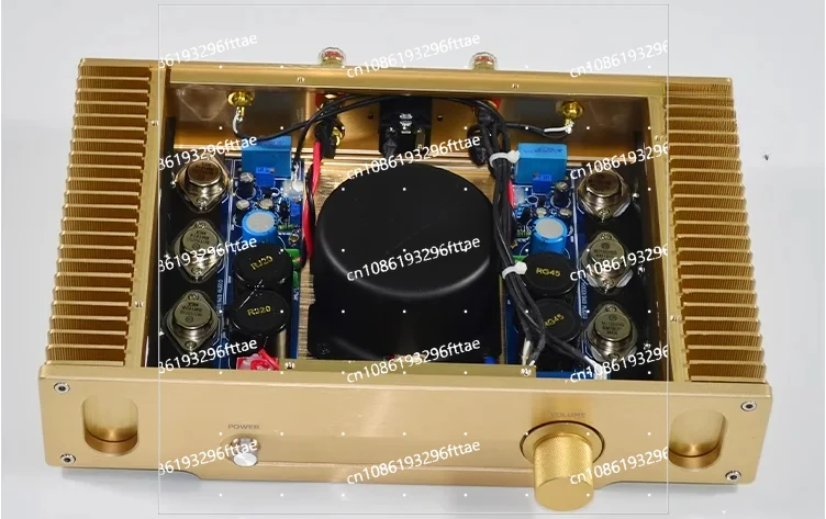 Upgraded Version of Hood 1969 Golden Seal Class A HIFI Fever Grade Biliary Amplifier.18W+18W