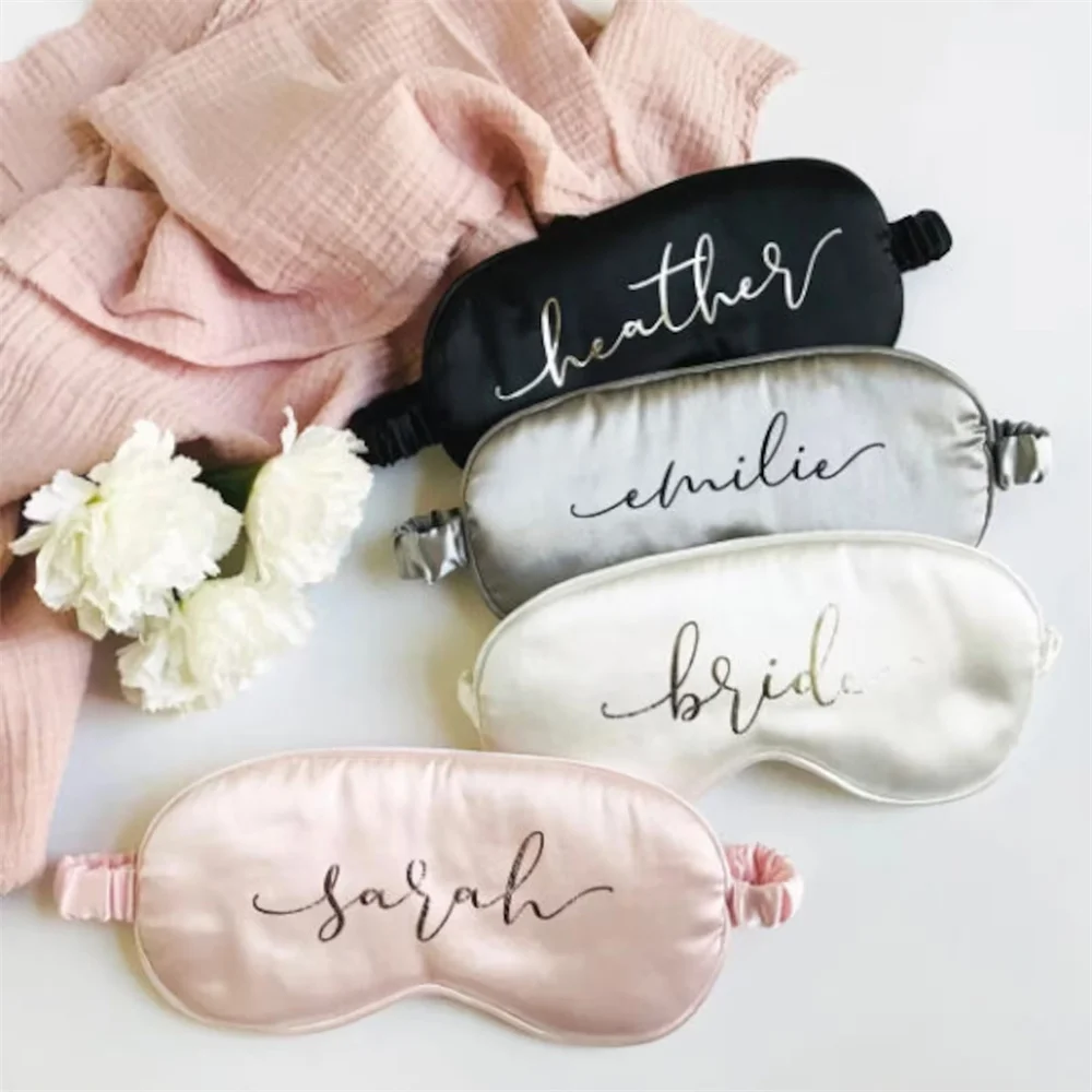 Personalized Sleep Eye Mask,Bridesmaid Gifts,Wedding Gifts,Party Favors,Bridal Party Gift,Pamper Gift,Gift for Mother