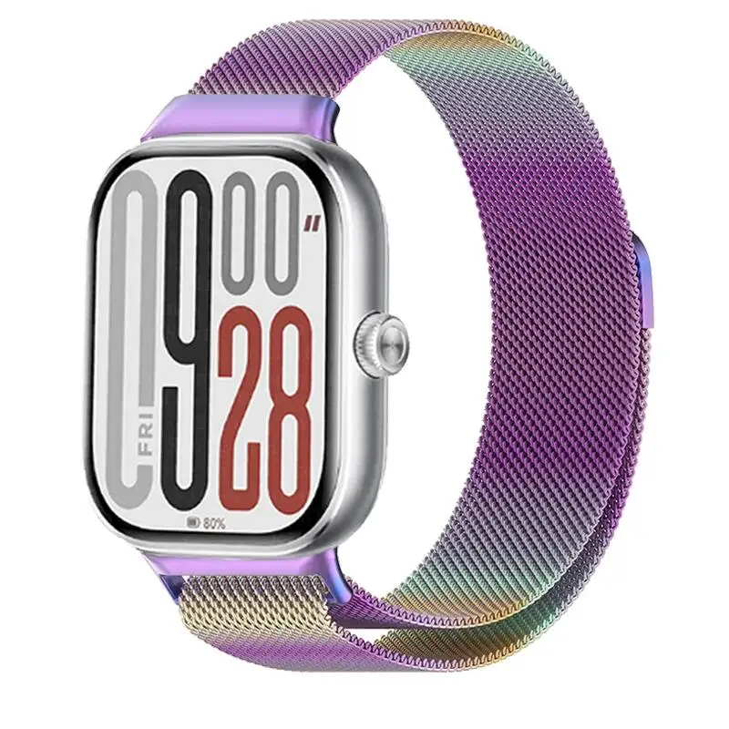 Milanese Loop Band Für Redmi Uhr 6 4 5 Smartwatch Armband Für Xiaomi Mi band 9 Pro 8 pro Armband metall Strap Zubehör – Detail 6