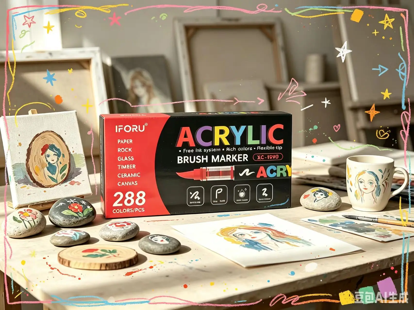 Thumbnail 4 - #31 Compare Acrylic Paint Sets Before You Buy