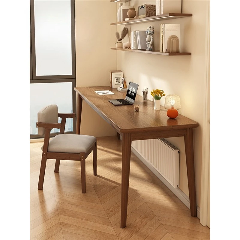 

Modern simple desk Student home computer desk Small apartment against the wall Long table Simple desk Workbench