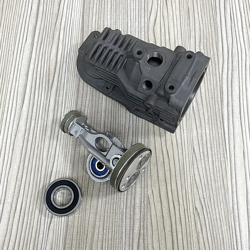 1Set 1643201204 air suspension compressor repair kit  cylinder head Piston Rod For Mercedes AMK W251 w164 x164  GL ML W221 W166 view 3