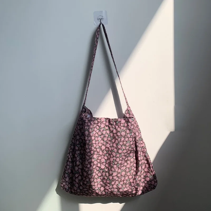 

BYMONDY Vintage Shoulder Top-Handle Bags for Women Lilac Flowers Women's Bag Elegant Retro Purple Flower Handbag Tote Handbags