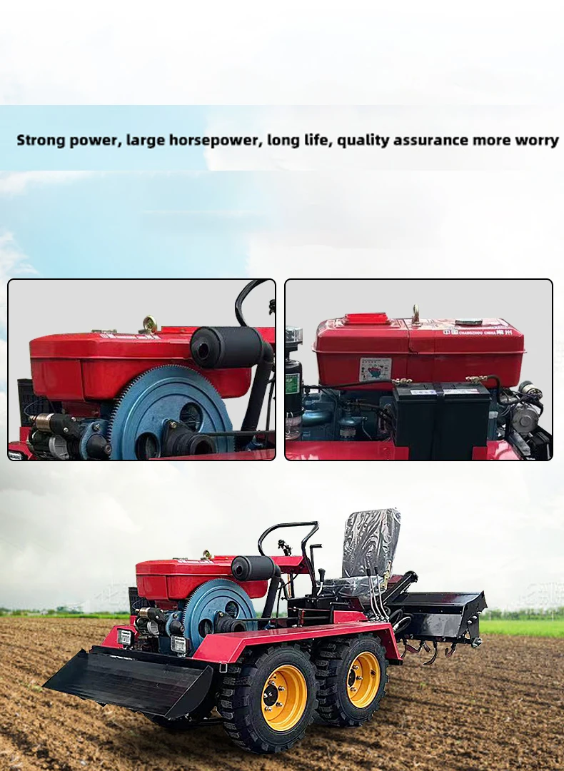 سعر جذاب 25 35 حصان زراعة الأرض الزاحف جرار مزرعة المزارع الحارث الدوار للبيع