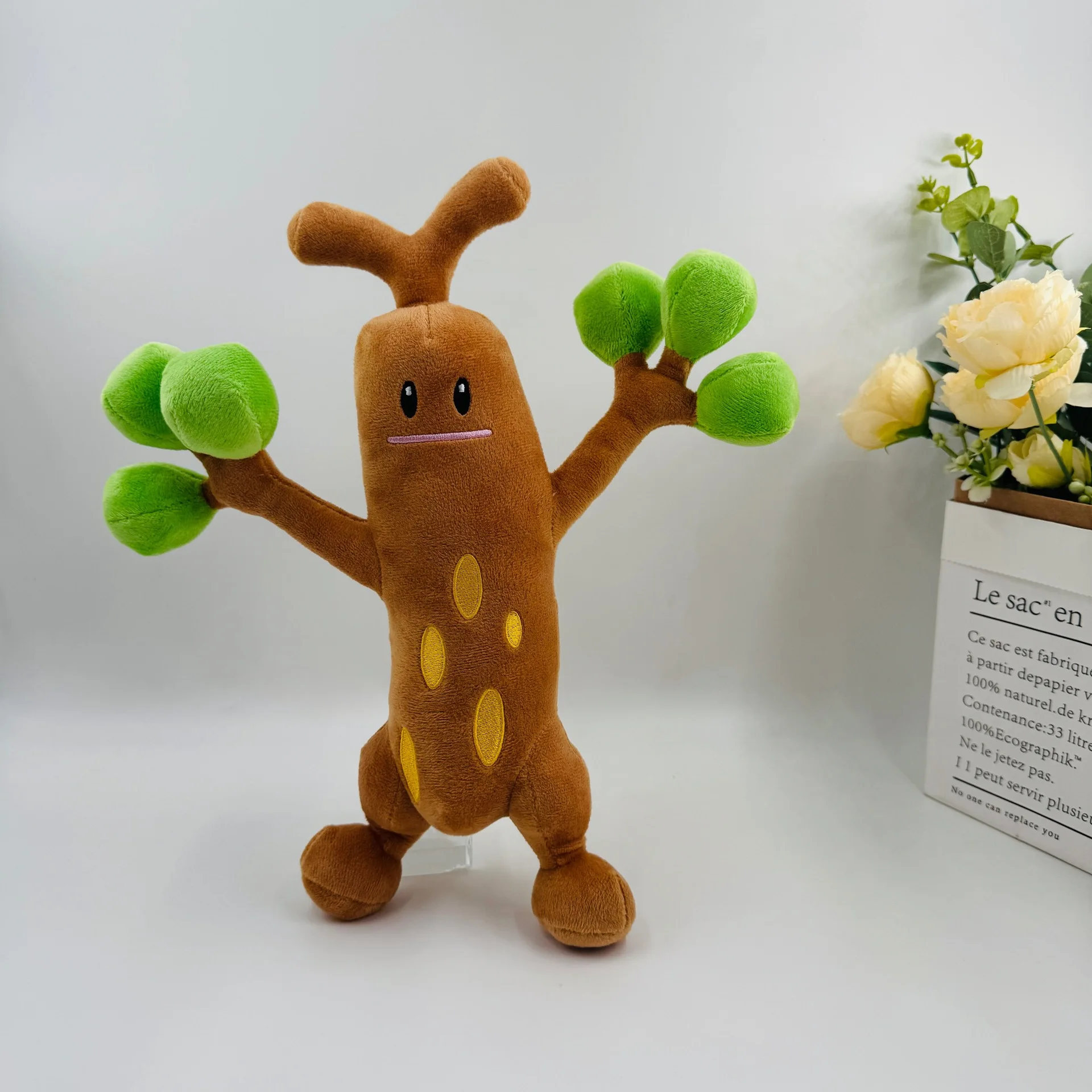 

Плюшевая кукла Pokemon Pikachu Sudowoodo Bonsly, электродная игрушка Rowlet, Sobble Grookey Scorbunny Ampharos Wobbuffet