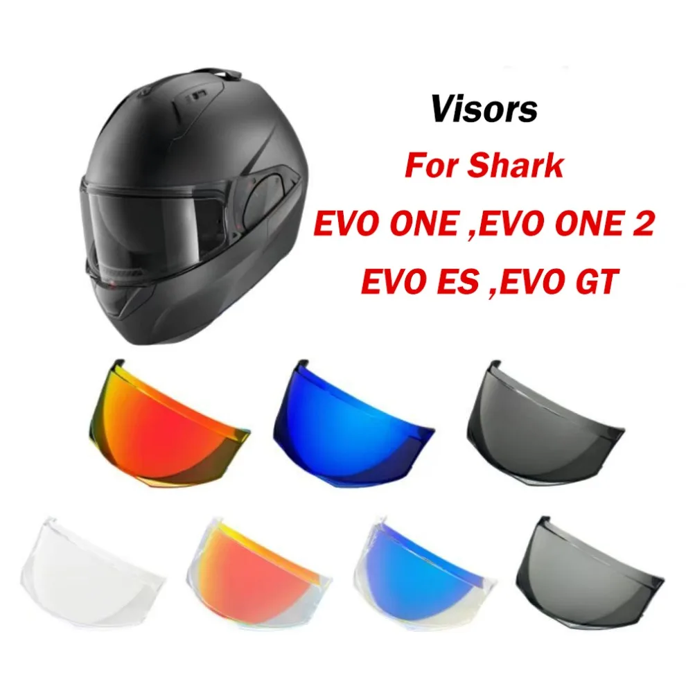 Photochromic Replacement Helmet Visor Shield Aftermarket UV‑Block PC Lens for Shark EVO ONE ES EVO GT Helmet