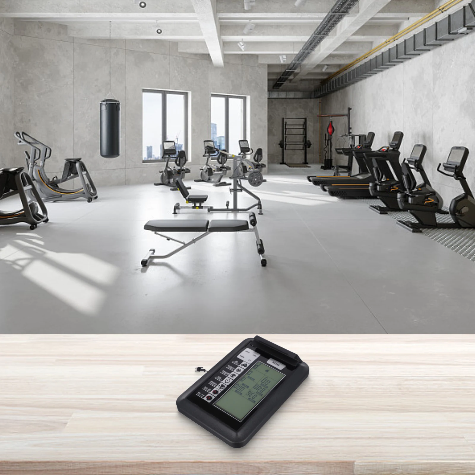 Workout Speedometer Exercise Monitor SM Connector Speed Made Of Plastic Speed Function Strong For Exercise Bikes