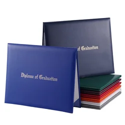 Leatherette A4 Size Certificate Holder Folder Padded Degree Diploma Cover