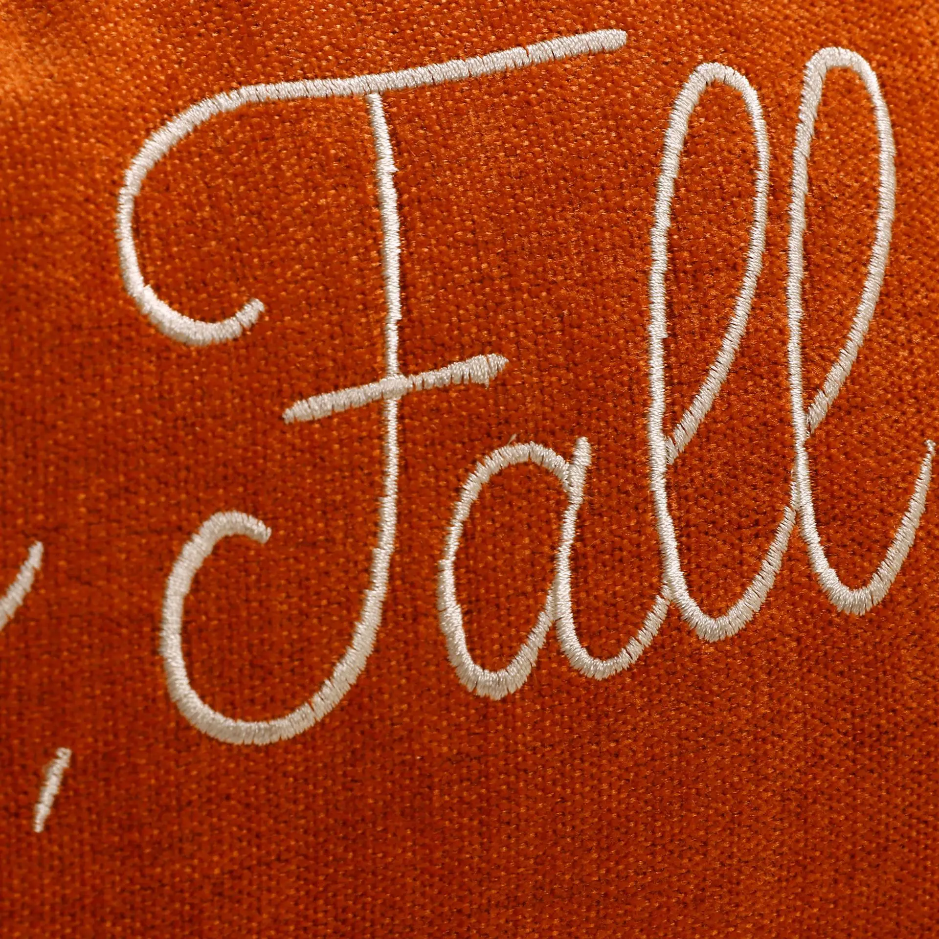Thanksgiving Day Kissenbezug Cojines Hello Fall Buchstaben-Stickerei Sofakissenbezug Dekoration Kissenbezüge 30x50cm – Detail 5