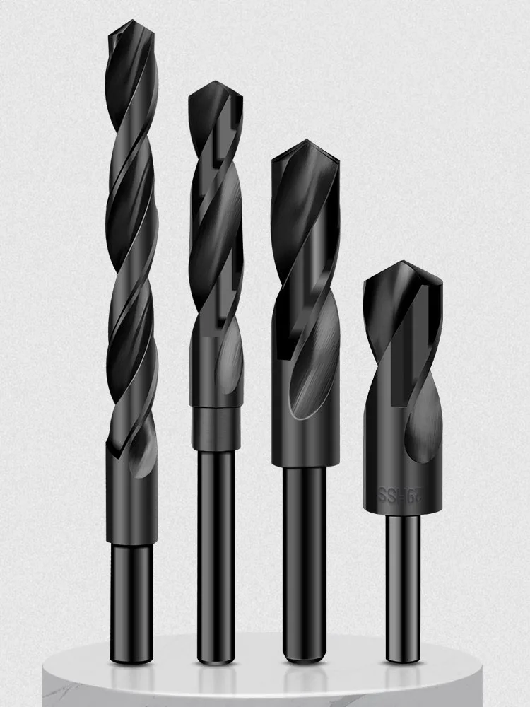 1Pcs 12mm~35mm Reduced Shank HSS Twist Drill Bit For Wood/Metal Drilling Bit Gun Drill Metal Drilling Tools