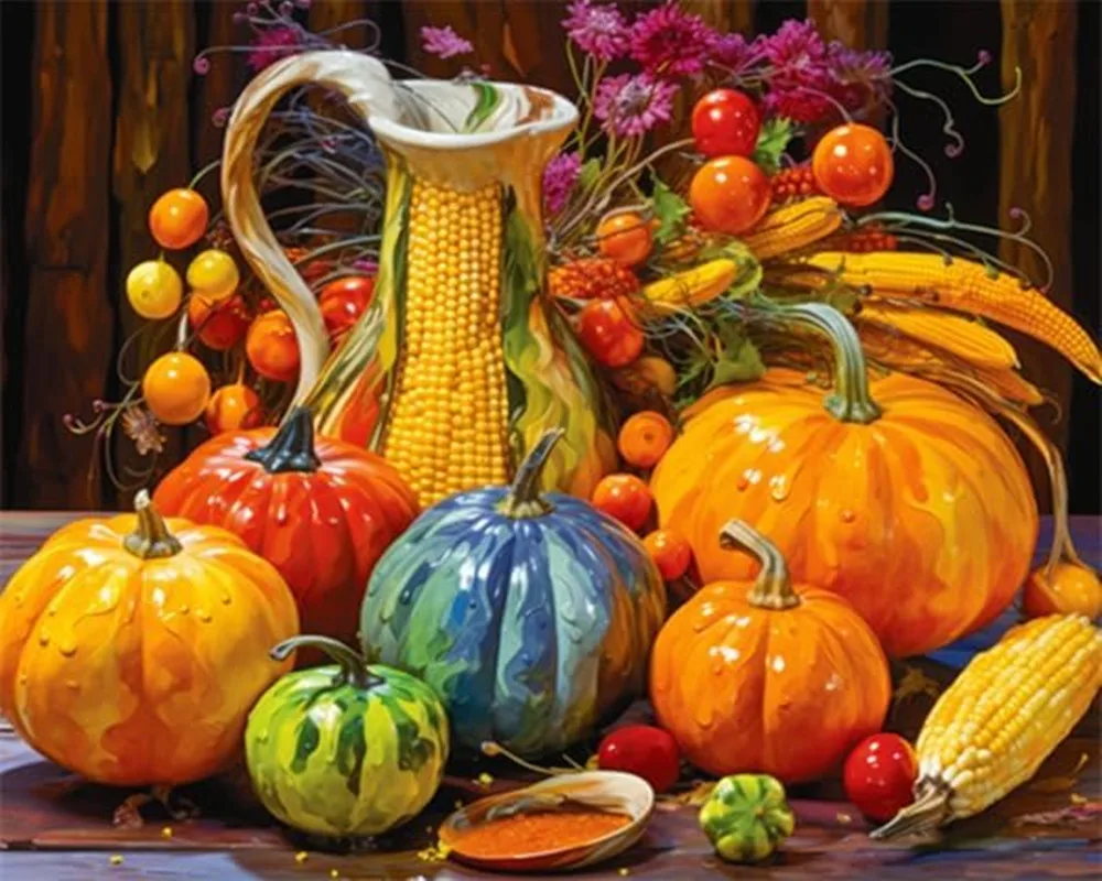 50 300 قطعة من الألغاز للبالغين لمهرجان الحصاد وعيد الشكر وتكوين الألوان هدية خشبية رائعة للفكر التعليمي #1