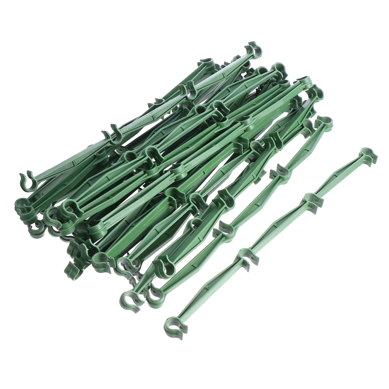

25pcs Garden Stake Connector 11mm Diameter 4 Levels Adjustable Plant Climbing Gardening Supplies Tomato Cage Support
