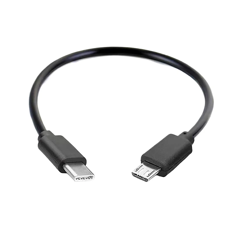 1PC Type C USB-C to Micro USB Male Sync Charge OTG CHARGER Cable Cord Adapter For Mobile Phone Huawei ForSamsung Usbc Wire Cable