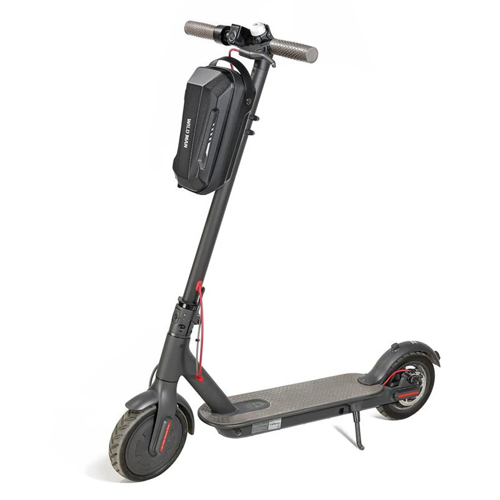 Sacoche suspendue pour vélo, sacoche de rangement avant portable, coque rigide, grande capacité, réfléchissante la nuit pour M365 PRO 2