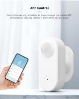 Tuya WiFi Smart Motion Detection Sensor Security Burglar Alarm Sensor Smart Life App Control Support Alexa Home