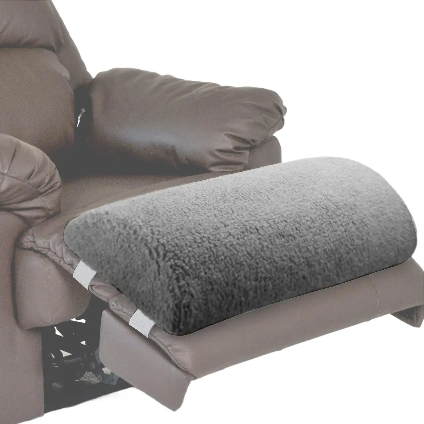 Recliner Leg Pillow Leg Elevation Pad with Straps Soft Slow-rebound Sofa Footrest Cushion Sleeping Pad for Waist Knees Neck Head