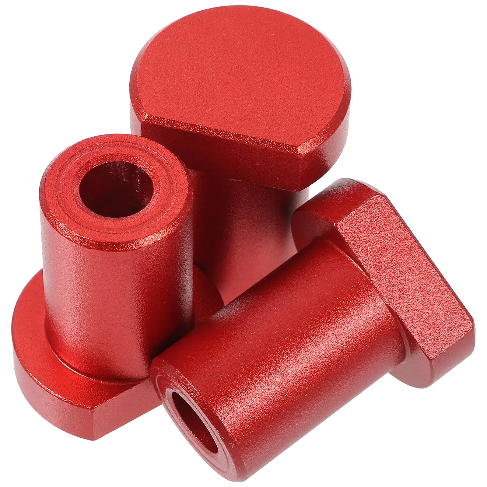 

3Pcs Bench Dogs Aluminum Alloy Heavy Duty Workbench Short Positioning Stops for Woodworking Planing Routing Dog Hole Clamps