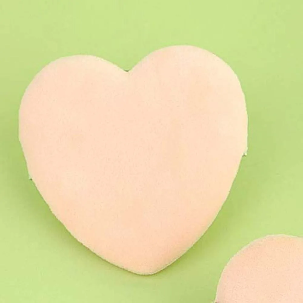 Dry Use Makeup Powder Puff Love Heart Triangle Loose Powder Puff Liquid Foundation Cotton Cloth Pads Dry Use Cosmetic Puff