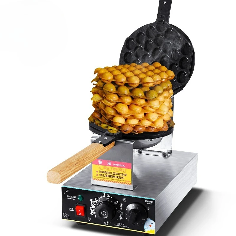 Commercial Electric Cake Pancake Puff Machine Seed Machine Waffle Machine