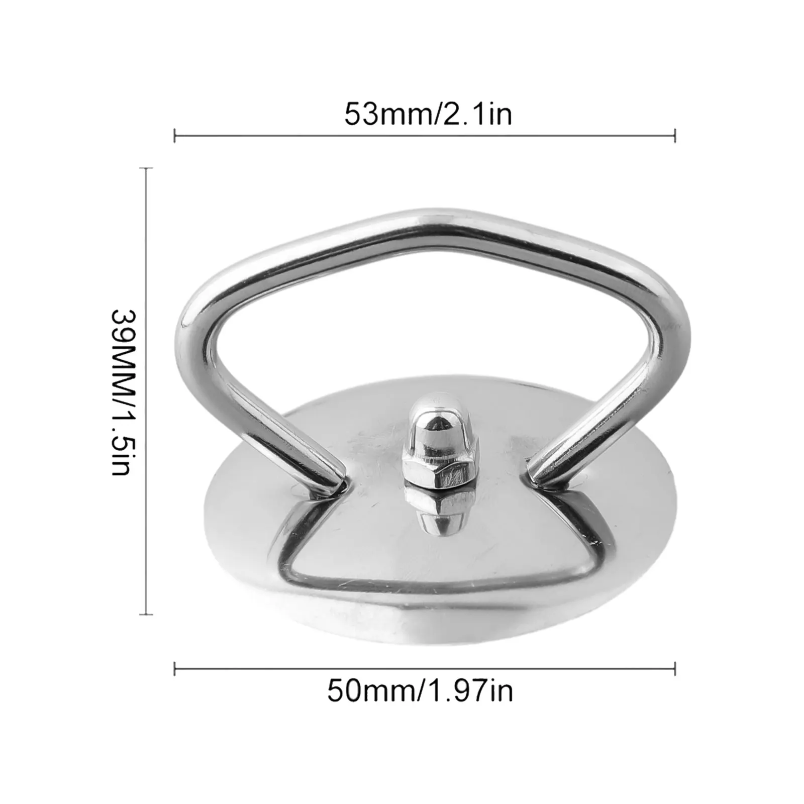 

4.9x5.3x4.1Cm Pot Lids Cover Knob Handle For Kitchen Cookware Lid-Handle Cookware Accessories Stainless Steel Replacement Parts