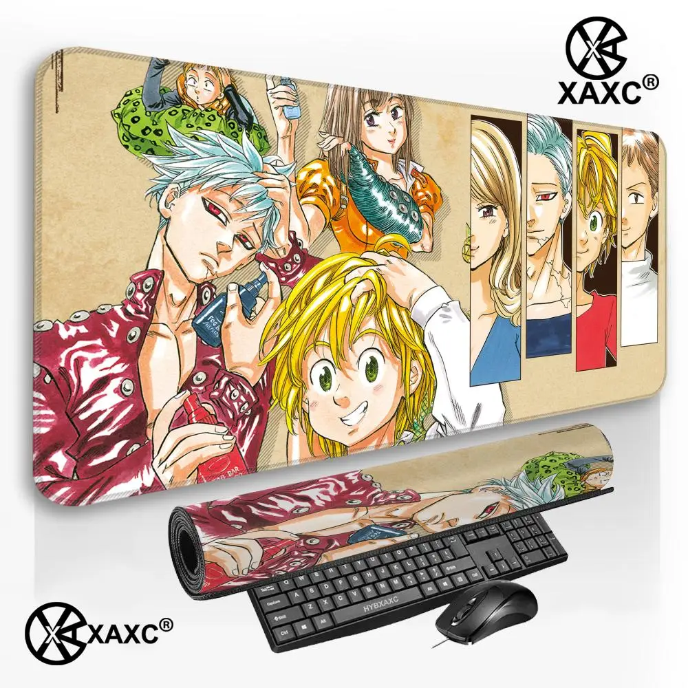 The Seven Deadly Sins Anime XAXC Mouse Pad Large Keyboard Mouse