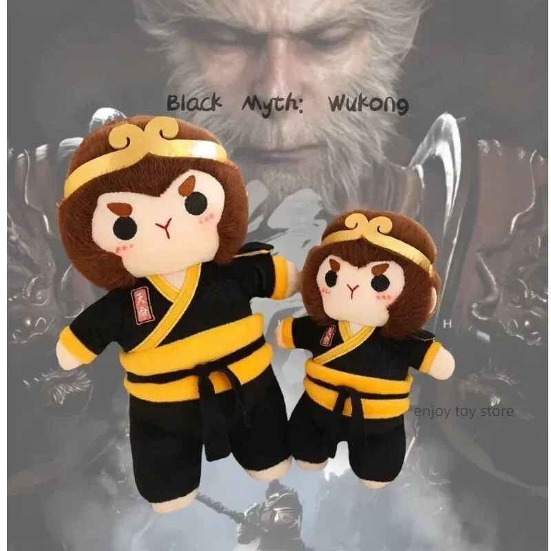 

Anime Black Myth Wukong Stuffed Doll Destiny Man Monkey Figure Fill Toy Game Peripheral Collect Commemorative Gift For Kid Fans