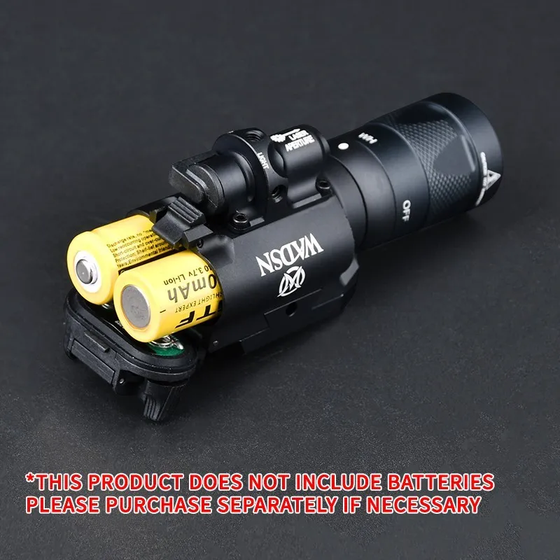 Imagem -06 - Wadsn X400 X400v Tactical Strobe Lanterna Pistola de Caça Scout Luz de Arma de Ponto Vermelho Laser 600 Lúmen para 20 mm Lâmpada Airsoft Trilho